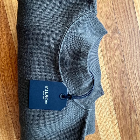 FILSON Highland Merino Wool Sweater RARE - Picture 8 of 9